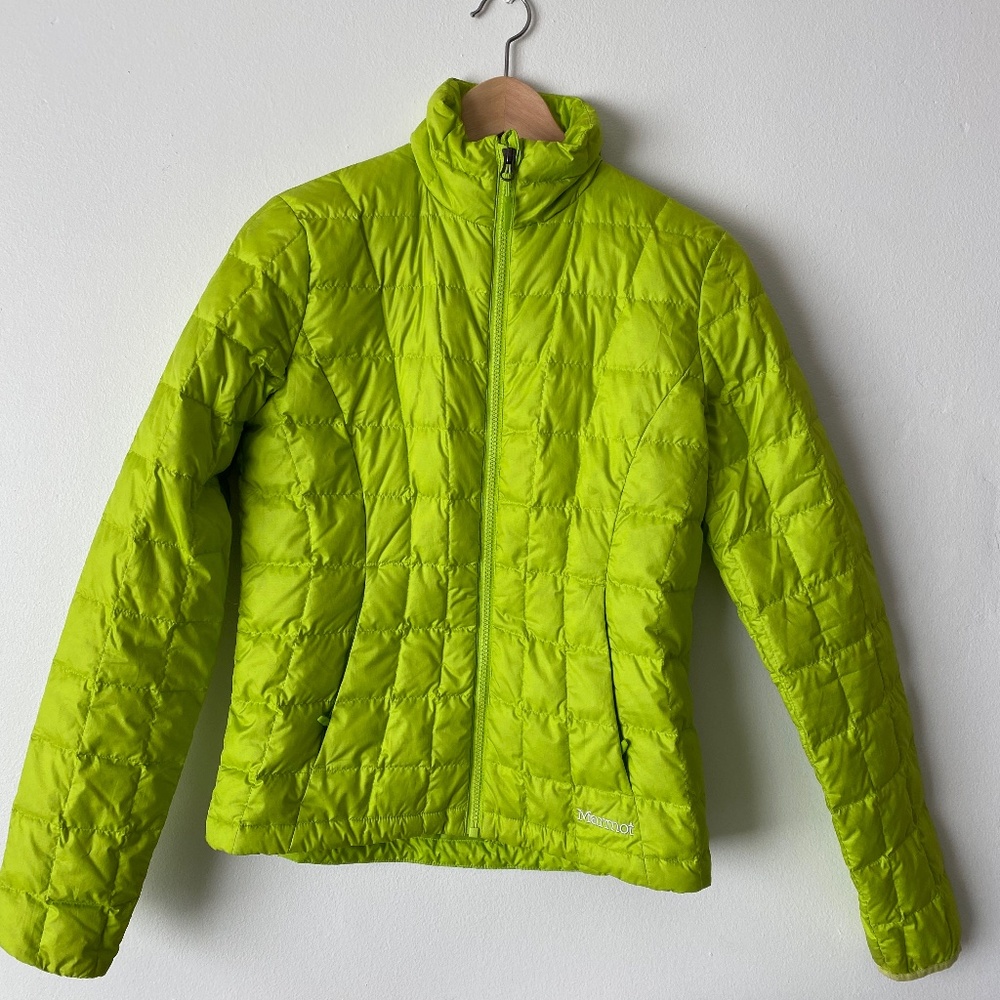 Marmont Lime Green Puffer Jacket